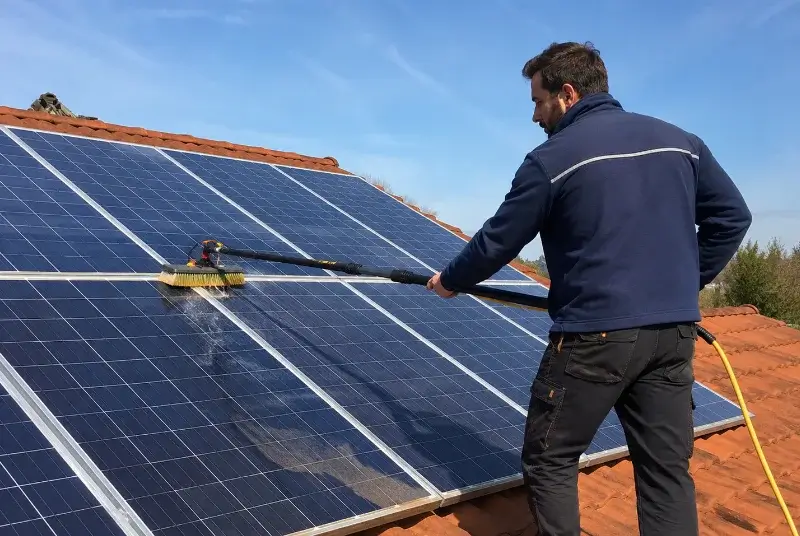 Nettoyage et entretien de panneaux solaires à Pont-d'Ain